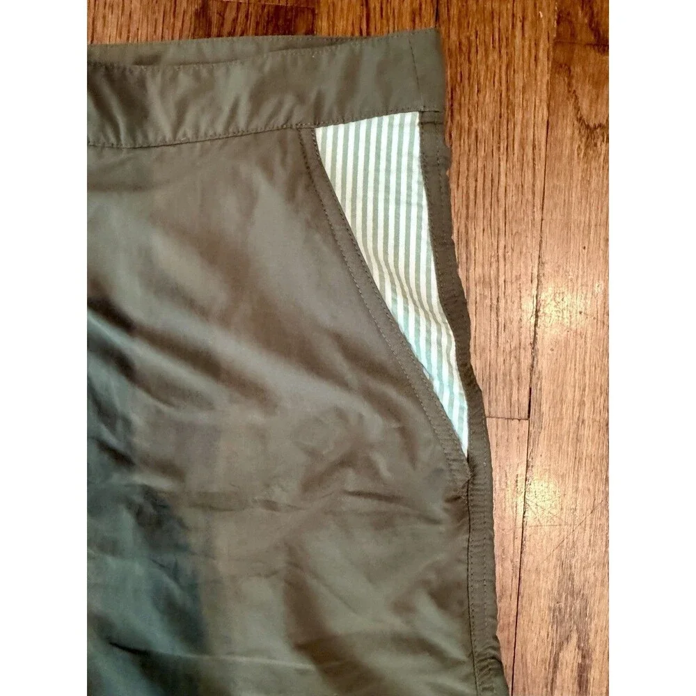 Solid & Striped The Board Shorts Swim Trunks Olive Green Men’s XL Lined